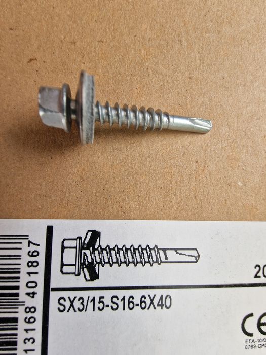 Parafusos inox autoperfurantes