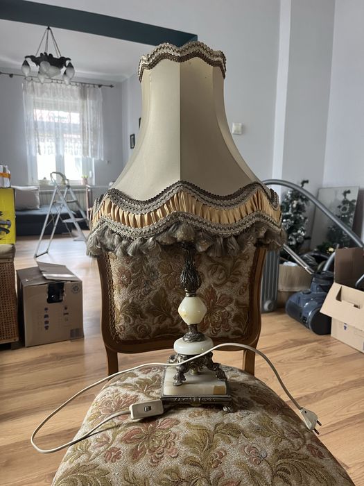 Lampa stojaca  mosiezna