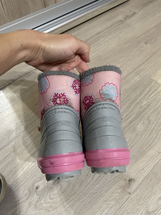 Чоботи дитячі зимові Demar Winter light p. 28-29