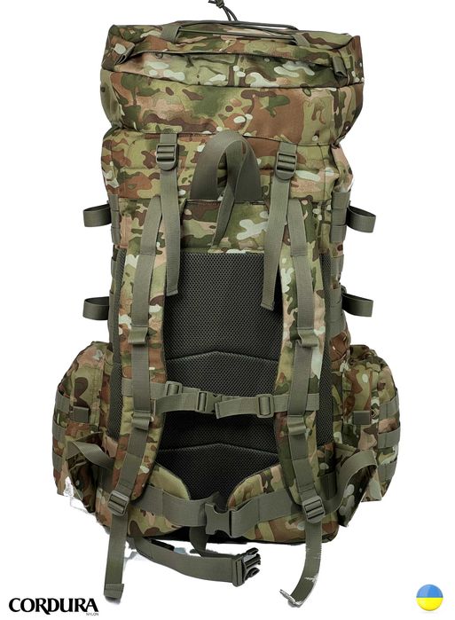 Тактичний рюкзак Cordura 95L Multicam з системою MOLLE-PW