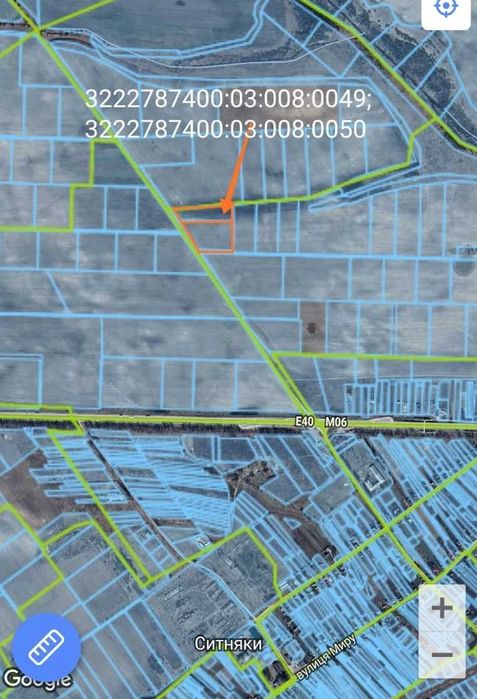 2,66 га в с. Сытняки, 700 метров от Житомирской трассы! Цена за сотку!