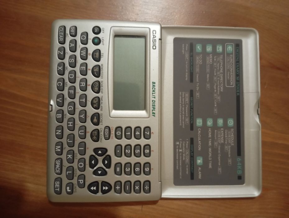 Agenda Telefónica digital, Casio