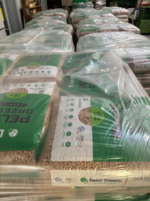 Pellet Legno Świat Drewna "TRANSPORT GRATIS" Pelet