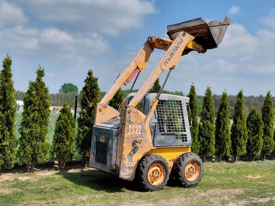 MUSTANG 2022 Miniładowarka Bobcat mini koparko ładowarka Cat  Jcb Yanmar