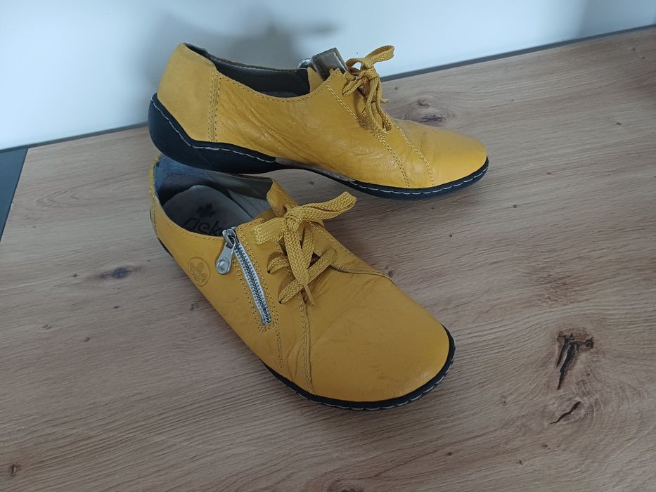 Buty Rieker rozmiar 41 półbuty damskie skóra