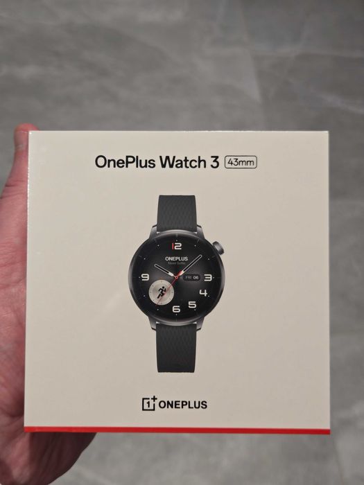 OnePlus Watch 3 43 mm Black Steel Global (глобальна версія з США)