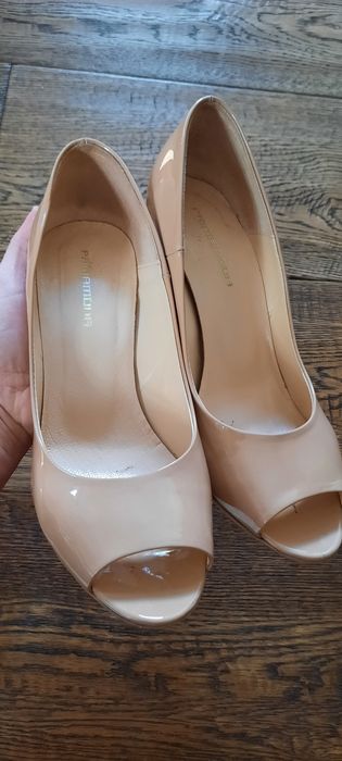 Szpilki Prima Moda 38 skórzane skóra