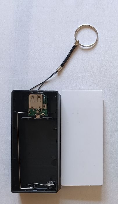 Корпус повербанка для 2 батарей.