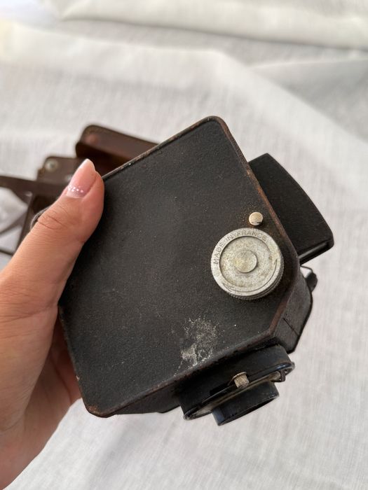 Câmara Lumière Lux Box Anos 50 + Bolsa Couro