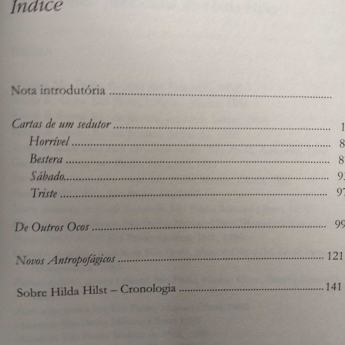 Cartas de Um Sedutor - Hilda Hilst