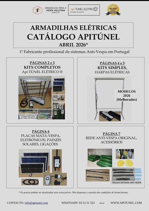 Arpa eléctrica harpa para vespa velutina asiática avispa