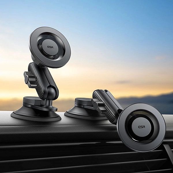 Esr Omnilock Magnetic Magsafe Dashboard Car Mount Black
