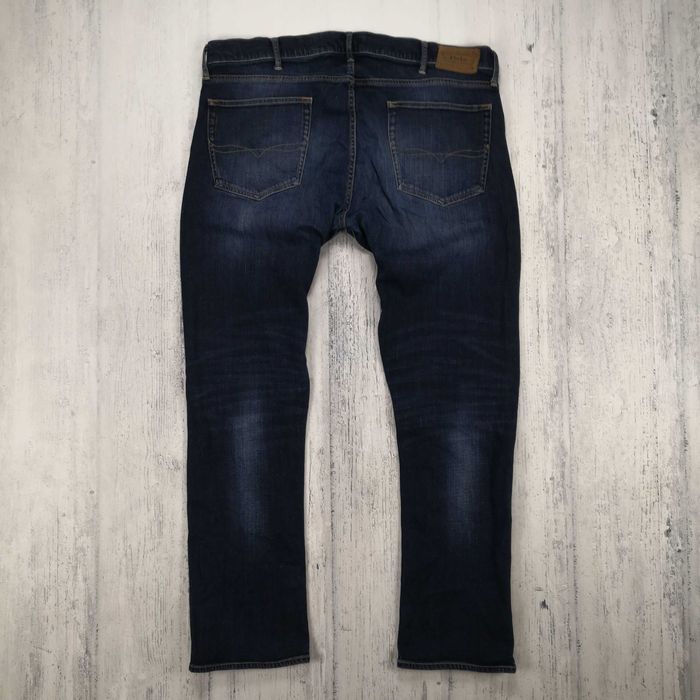 Polo Ralph Lauren męskie spodnie 38/32 XXL jeansowe Varick slim okazja