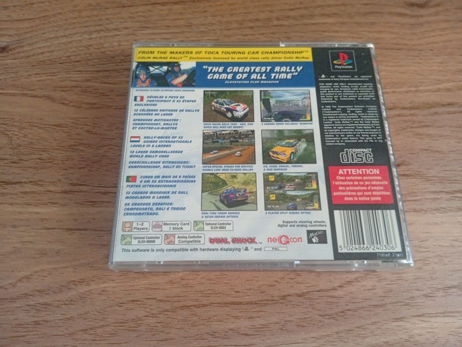 Colin McRae Rally PS1 Completo