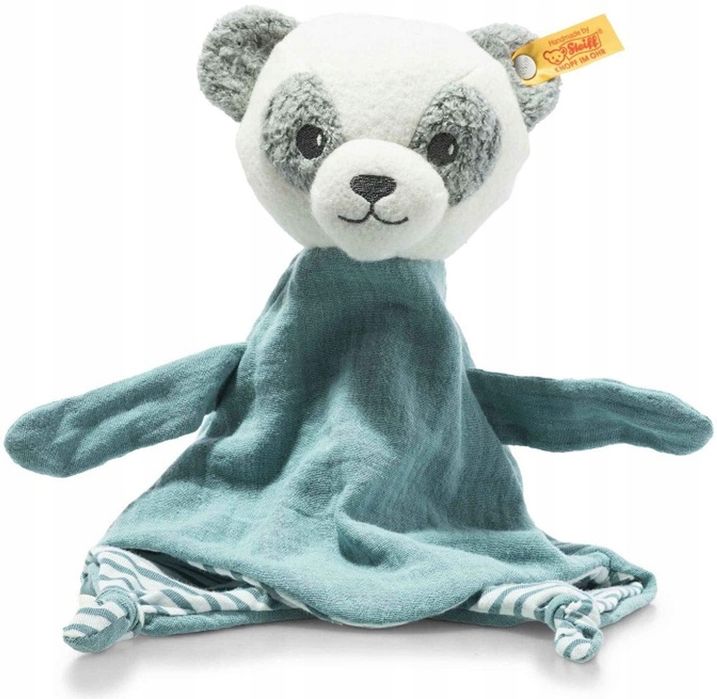 Przytulanka pocieszyciel Paco Panda GOTS Steiff -242366
