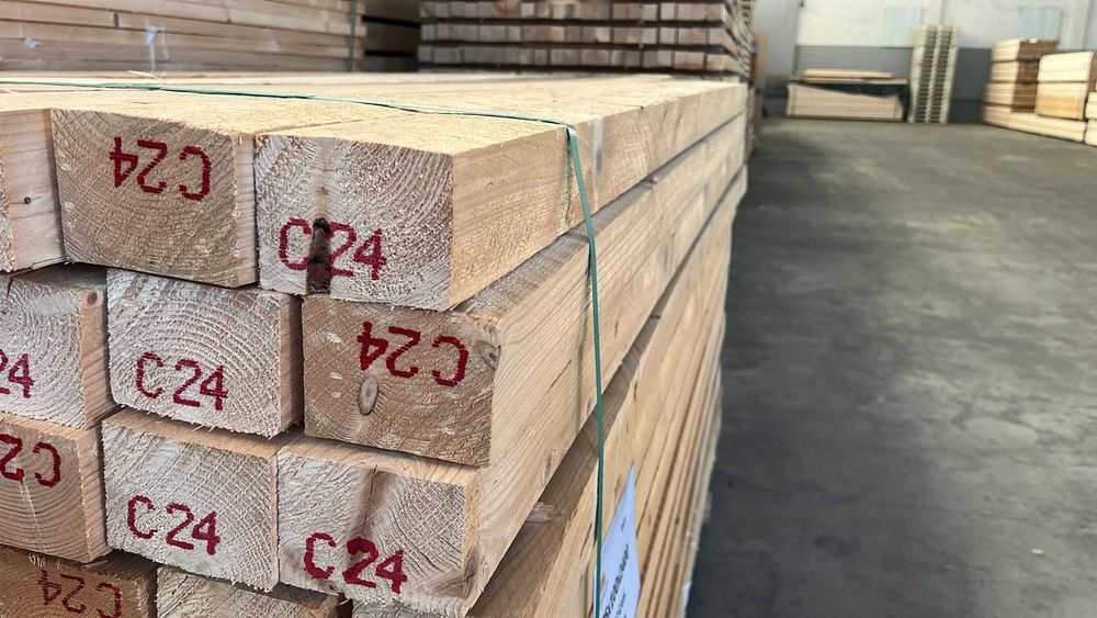 Barrote de Madeira – ABETO TOSCO