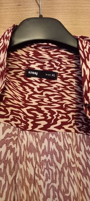Koszula Sinsay XL. Piękna, wzorzysta. Stan idealny.