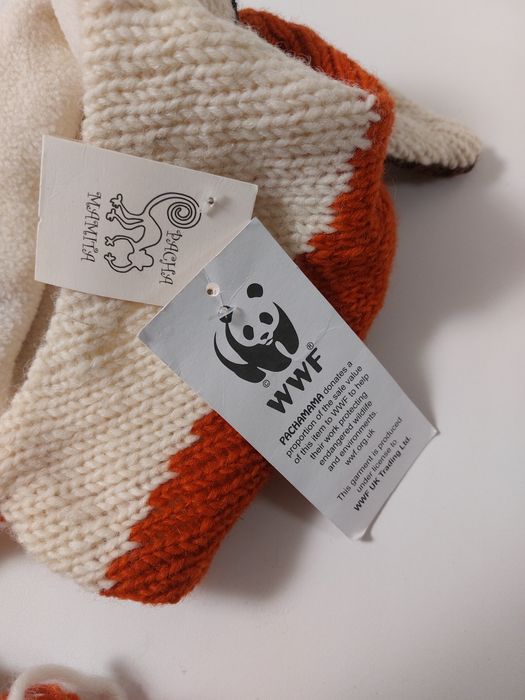 Брендова тепла зимова шапка для дівчинки / хлопчика 2-3р  Pacha Mamia