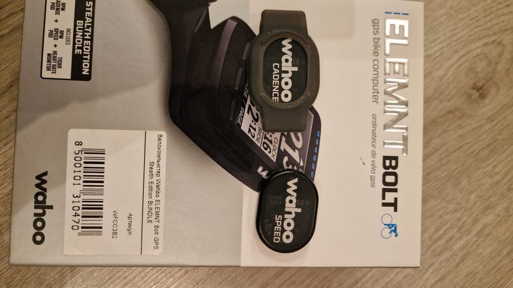 Велокомпютер wahoo element bolt