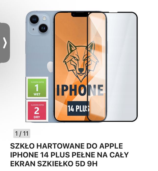 Iphone 14+ szklo hartowane