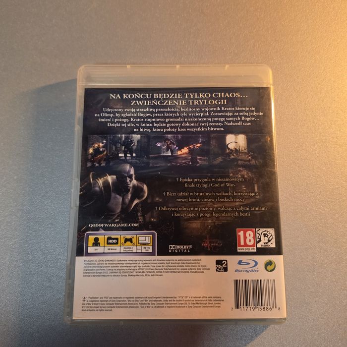 Gra ps3 God of War 3