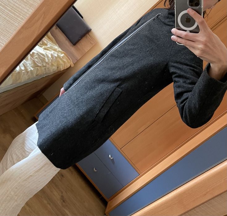 Пальто манго 55% шерсти