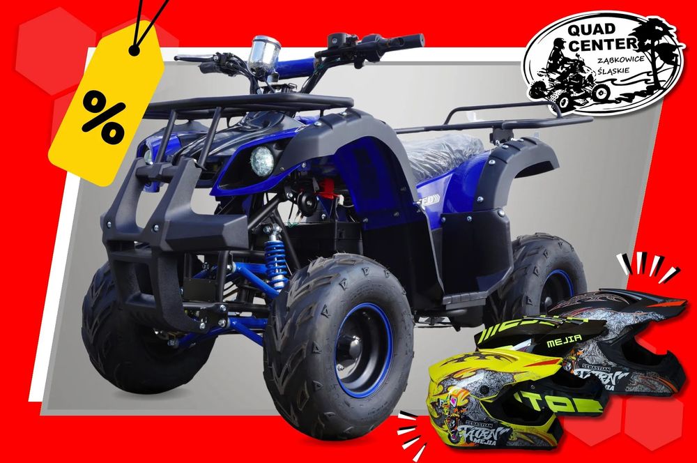 Quad ATV ELEKTRYCZNY MODEL N7 1500W 48V Koła 7 cali Jak 125cc