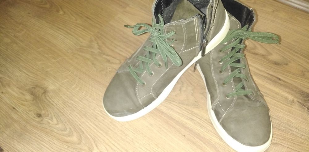 Шкіряні кеди 36р.