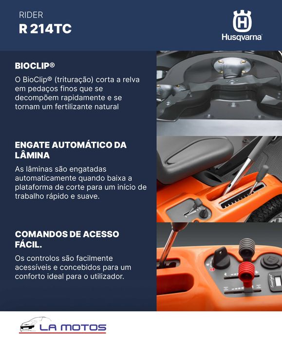 Rider Husqvarna R 214 TC Comfort Edition