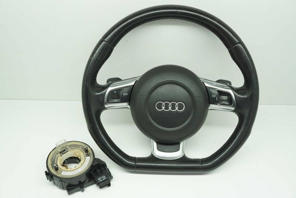 Audi TT 8j A3 8p kierownica ścięta multi łopatki poduszka airbag taśma