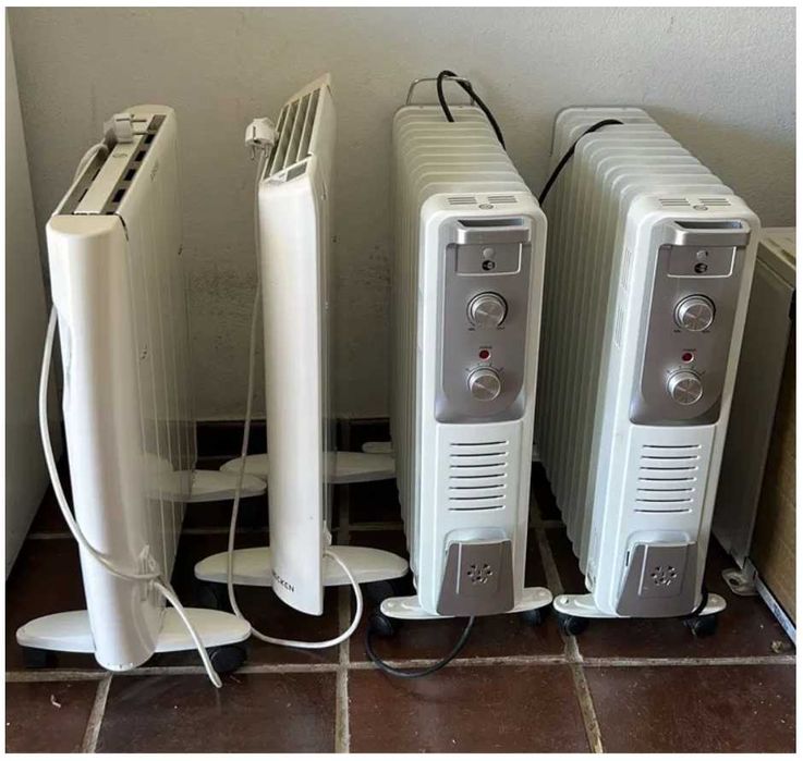 Conjunto de 4 aquecedores