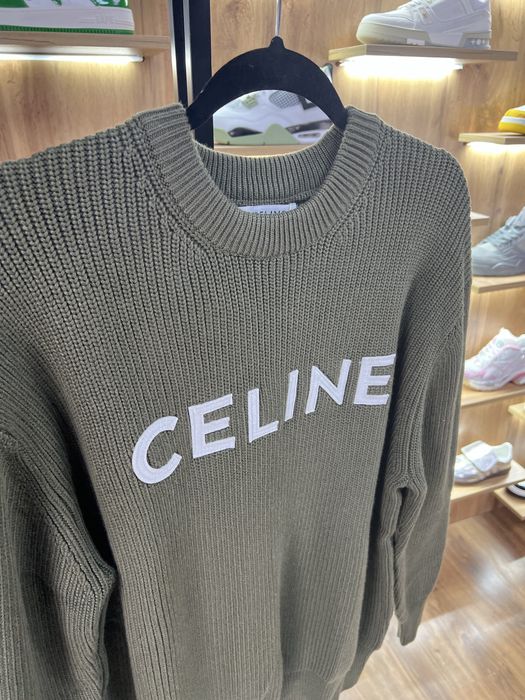 Светр Cline Селін Black Khaki Logo