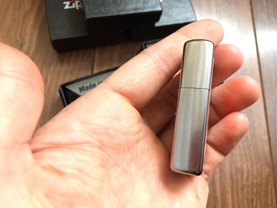 Новые оригинальные зажигалки Zippo Regular Street Chrome, покрытие 207