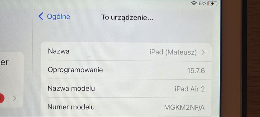 Ipad Air 2 64GB (cena do dogadania)