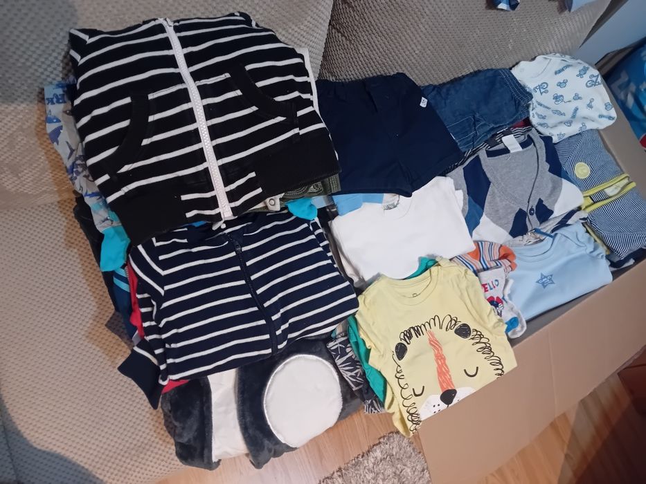 Ubranka dla chlopca od56 do 80