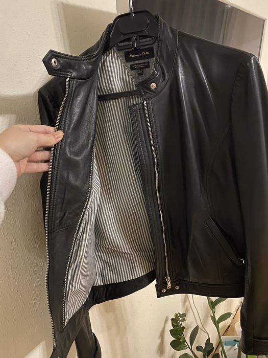 Куртка шкіра mossimo