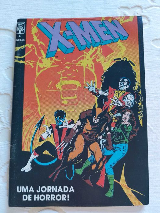 3 revistas X-Men da editora Abril