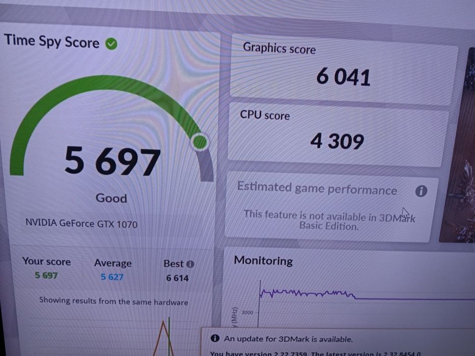 Komputer stacjonarny GTX 1070 8Gb