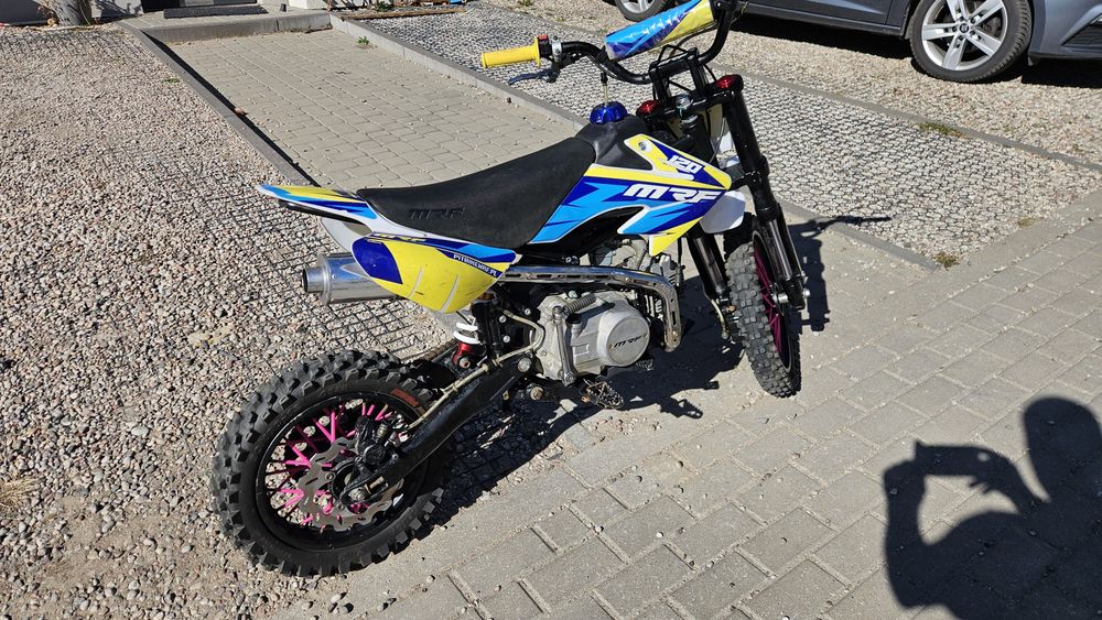 Motor Pitbike cross MRF120 9KM dużo dodatków