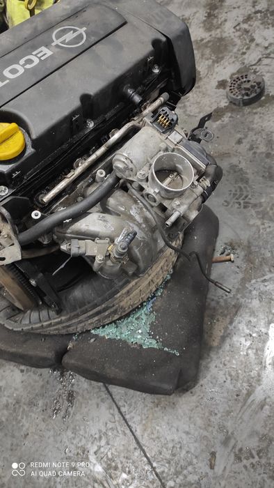 Opel Astra H 1,6 silnik 16XEP uszkodzony