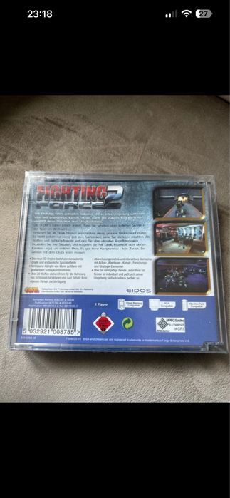 Sega Dreamcast Fighting Force 2 + Dream on 2cd