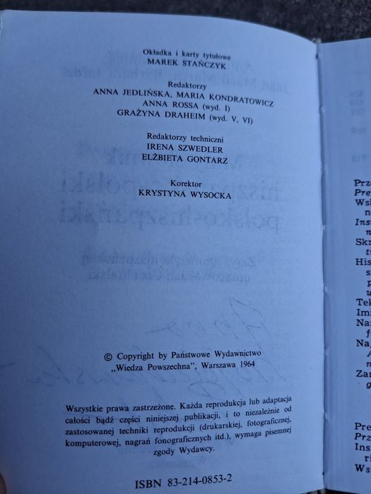Słownik hiszpańsko polski