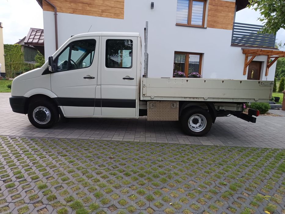 VW Crafter 2.5 TDI 136km 2007 DOKA!! Brygadówka Bliźniak!!