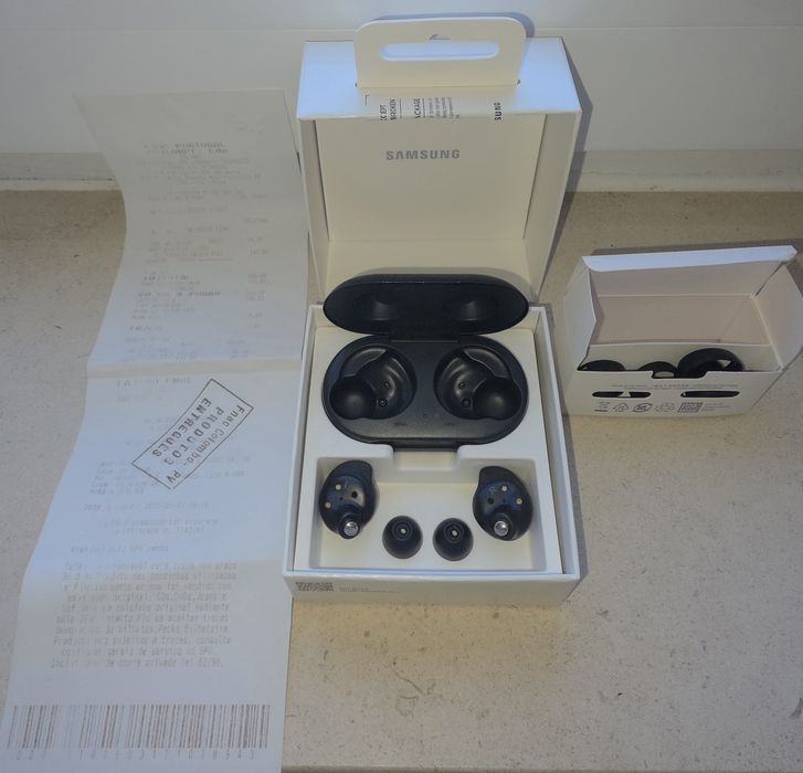 Samsung Galaxy Buds Originais (SM-R170) + Caixa + Fatura + Extras | Bom Estado