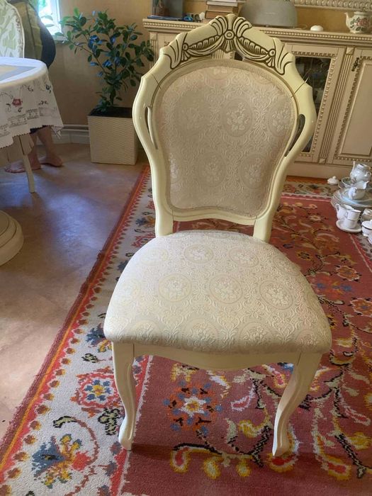 Стіл обідній зі стільцями Обеденный стол со стульями