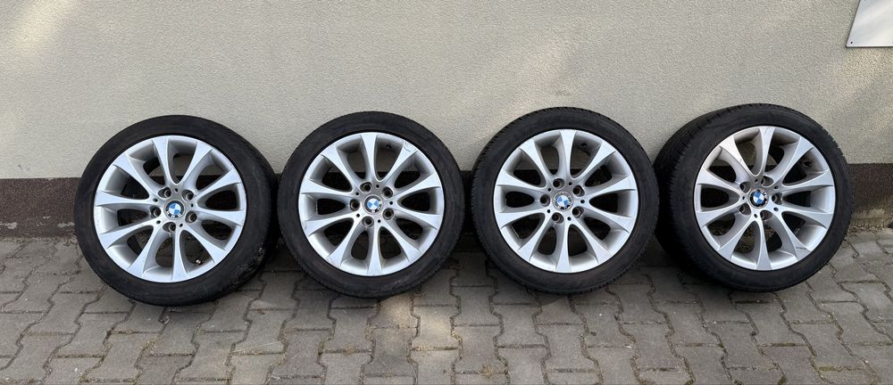 Oryginalne alufelgi BMW 17" Styling 188 5x120 E90 E92 E87 E46 + opony