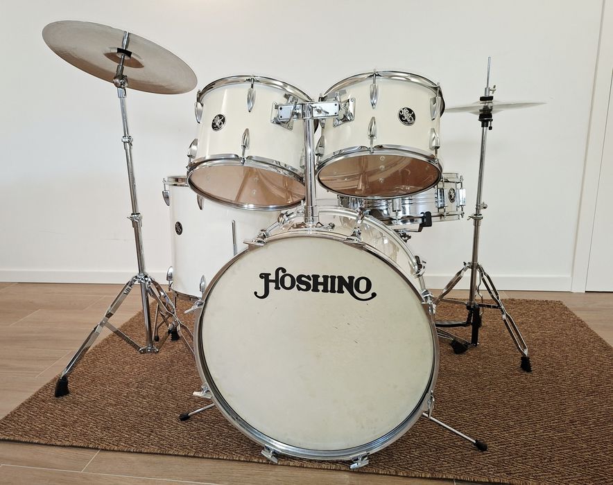 Bateria Hoshino Professional Completa Como nova