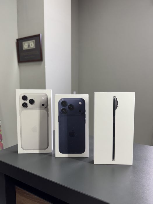 iPhone 17 Pro Max 256/512/1TB/2TB Deep Blue/Cosmic Orange/Silver