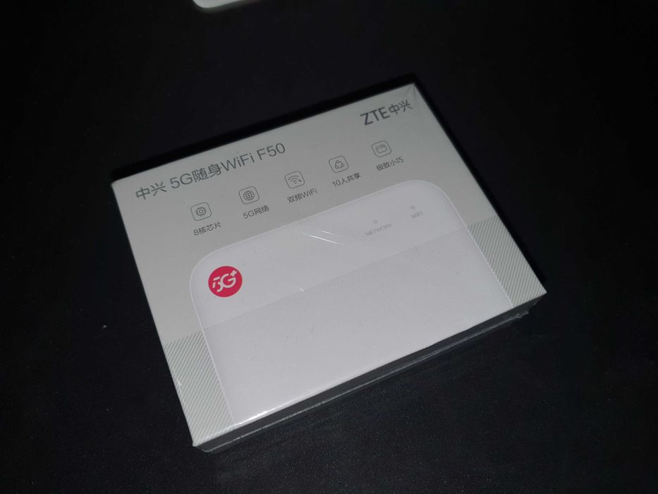 4G/5G LTE роутер/модем ZTE F50 з WiFi, MicroSD, флешка 23ГБ, USB 3.0