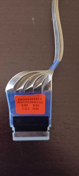 Cabo imagem placa mãe de televisão LG